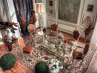 Стол ASNAGHI INTERIORS GD1401 Стол ASNAGHI INTERIORS GD1401 фабрика ASNAGHI INTERIORS из Италии