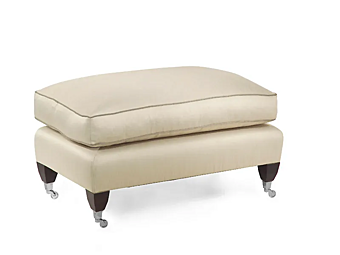 Пуф с обивкой из ткани и съемным чехлом Gladiolus MARIONI I0025 фабрика MARIONI из Италии