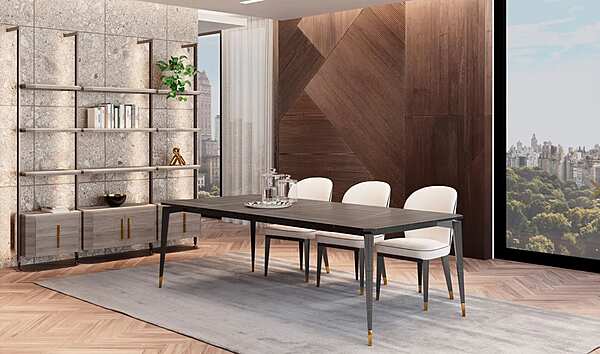Прямоугольный деревянный стол OPERA CONTEMPORARY Edith 46019/24 фабрика OPERA CONTEMPORARY из Италии. Фото №4