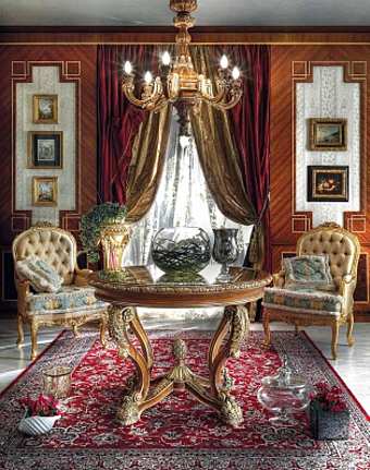 Стол ASNAGHI INTERIORS GD5501 Стол ASNAGHI INTERIORS GD5501 фабрика ASNAGHI INTERIORS из Италии