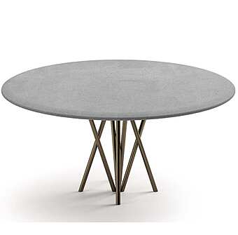 Стол обеденный круглый садовый RUGIANO Mikado TAB2/A фабрика RUGIANO из Италии