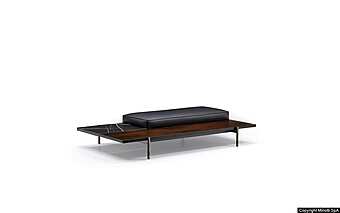 Банкетка 'MINOTTI Superquadra Банкетка 'MINOTTI Superquadra фабрика Minotti из Италии
