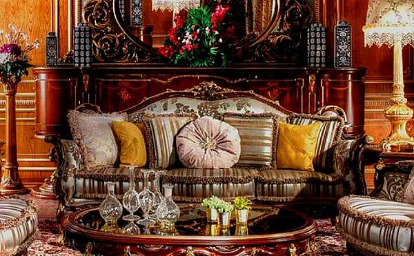Диван ASNAGHI INTERIORS IT2003 New classic collection
