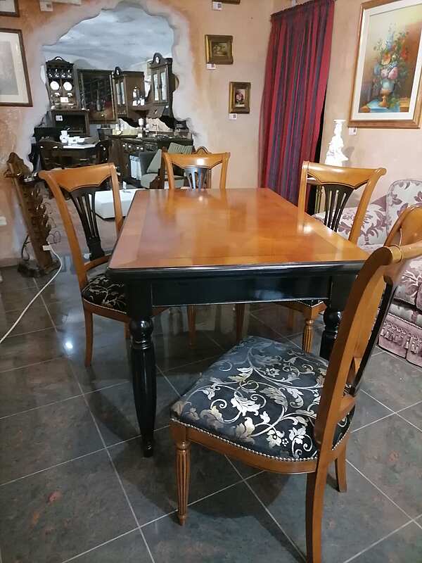 Modenese Gastone   Стол и стулья обеденная группа   art. TAMARA фабрика MODENESE GASTONE из Италии. Фото №1