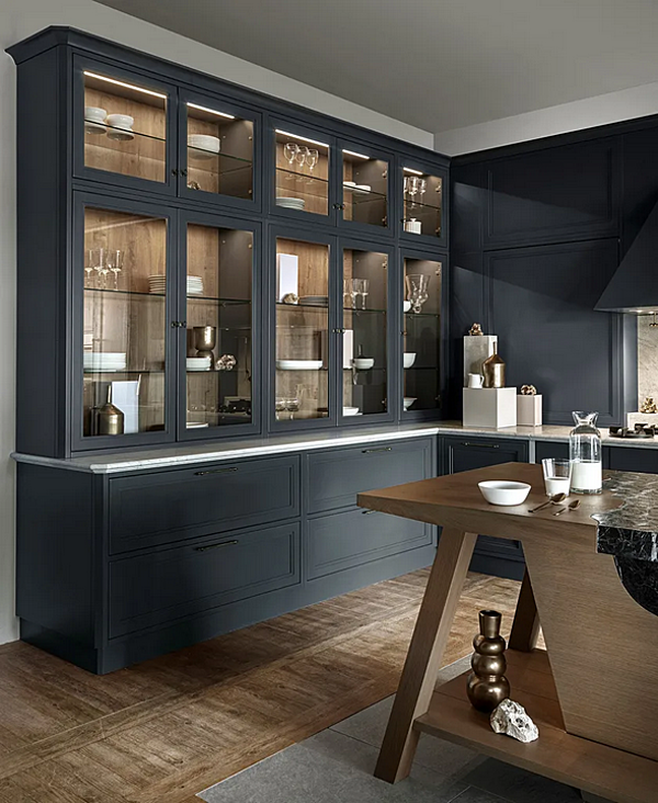 Кухня с островом из дерева MARCHI GROUP Convivium фабрика MARCHI CUCINE из Италии. Фото №4