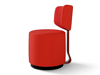 Кресло с обивкой из ткани CASSINA Tamburound фабрика CASSINA из Италии