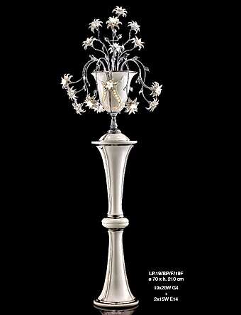 Напольная лампа LORENZON (F.LLI LORENZON) LP.19/BP/F/19F фабрика LORENZON (F.LLI LORENZON) из Италии