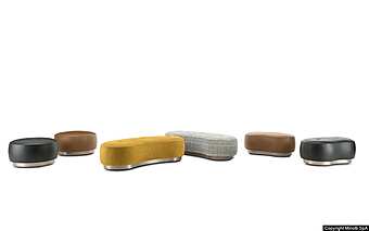 Пуф MINOTTI Torii Bold Пуф MINOTTI Torii Bold фабрика Minotti из Италии