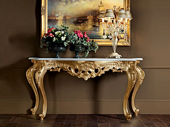 Консольный стол из массива дерева MODENESE GASTONE 11606 Консольный стол из массива дерева MODENESE GASTONE 11606 фабрика MODENESE GASTONE из Италии