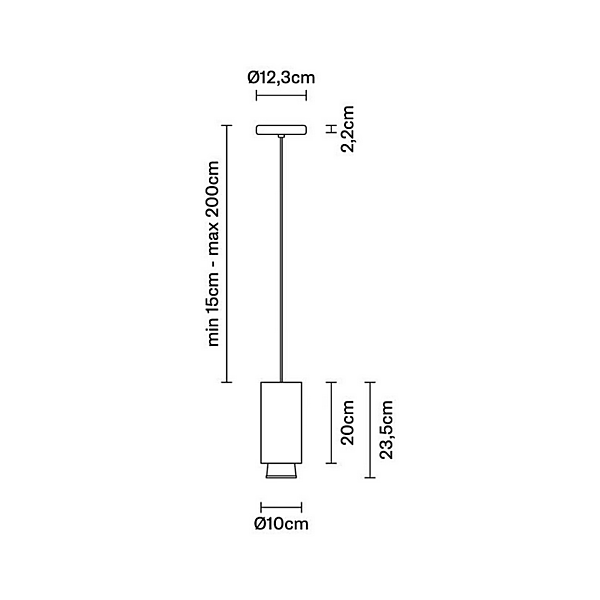 LED подвесная лампа из стекла Fabbian Claque F43 фабрика Fabbian из Италии. Фото №10