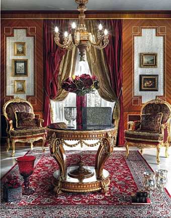 Стол ASNAGHI INTERIORS GD5601 Стол ASNAGHI INTERIORS GD5601 фабрика ASNAGHI INTERIORS из Италии