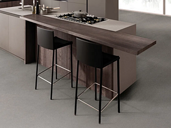 Прямоугольный стол из дерева с расширенной столешницей Euromobil Pak