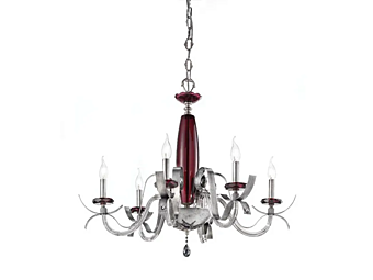 Люстра с кристаллами Сваровски Nuage L6 Euroluce Lampadari фабрика EUROLUCE LAMPADARi из Италии