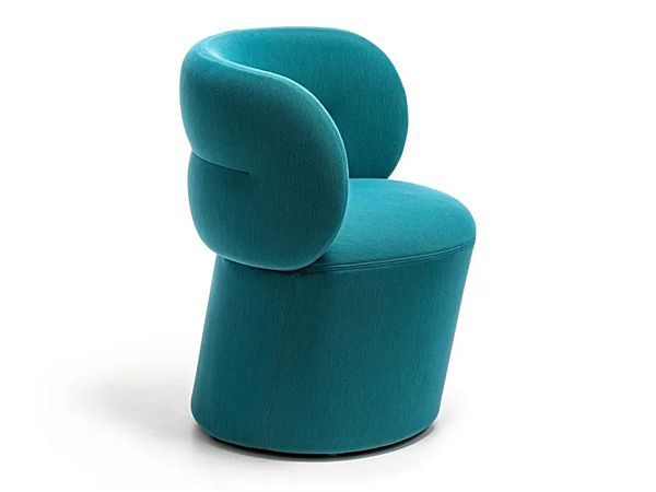 Кресло с обивкой из ткани и подлокотниками MOROSO Getlucky 061 фабрика Moroso из Италии. Фото №3