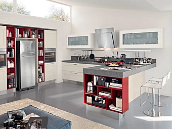 Кухня с ручками из материала LUBE CUCINE  Gallery 14