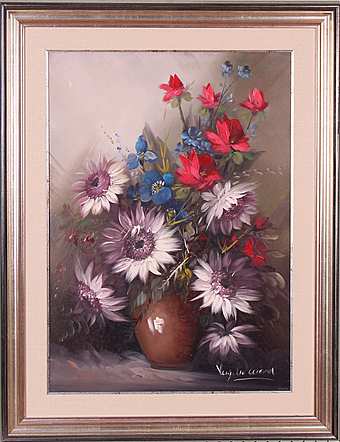 Картина Italy art. L17 Букет в вазе
