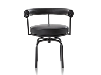 Кресло с подлокотниками из ткани CASSINA 7 Fauteuil Tournant Durable 007 фабрика CASSINA из Италии