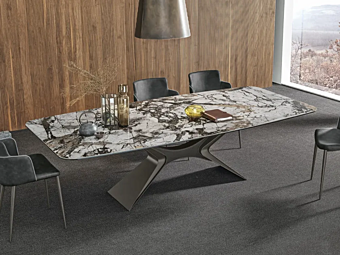 Прямоугольный стол из керамики SEDIT SAIL SAIF12 фабрика SEDIT из Италии