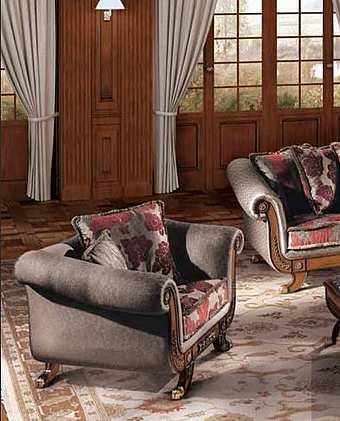 Кресло ANGELO CAPPELLINI SITTINGROOMS Deledda 10100 фабрика ANGELO CAPPELLINI из Италии