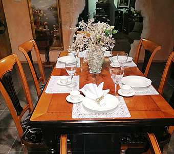 Modenese Gastone Стол и стулья обеденная группа art. TAMARA
