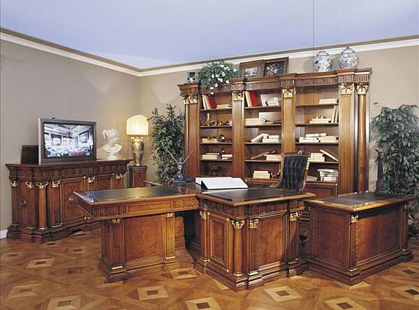 Письменный стол FRANCESCO MOLON Executive R123 фабрика FRANCESCO MOLON  из Италии. Фото №3