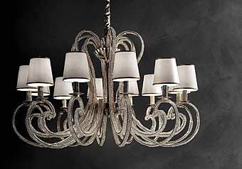Люстра MASIERO (EMME PI LIGHT) LUXURY cristalry Gold / 12