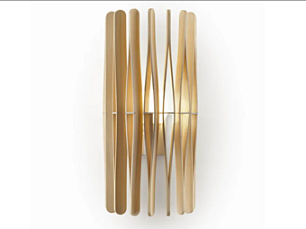 Деревянный настенный светильник Stick Fabbian фабрика Fabbian из Италии