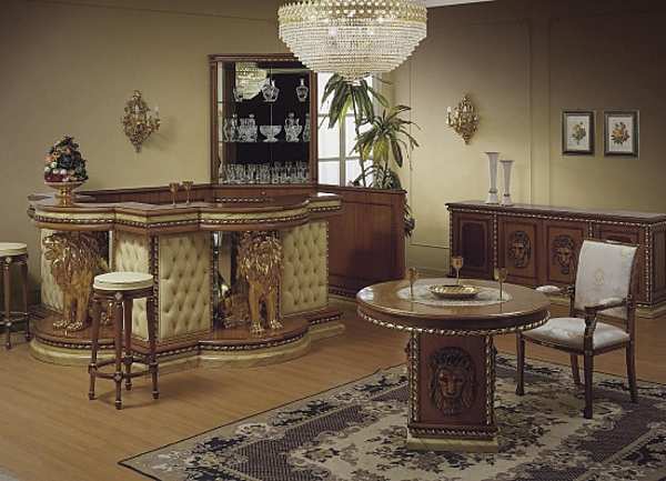 Барная стойка ASNAGHI INTERIORS 95780 BACCHUS фабрика ASNAGHI INTERIORS из Италии. Фото №2