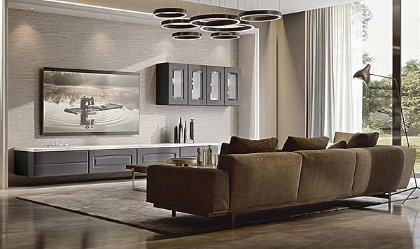 Стенка для хранения из массива дерева LUBE CUCINE Veronica LV 5 фабрика LUBE CUCINE из Италии. Фото №3