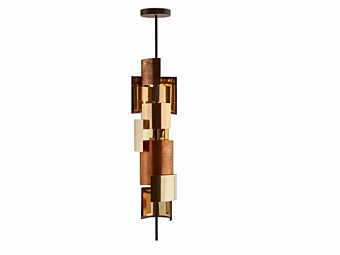 Подвесная люстра из латуни с LED Gallotti&Radice Eris Подвесная люстра из латуни с LED Gallotti&Radice Eris фабрика Gallotti & Radice из Италии