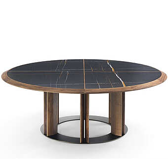 Круглый Обеденный Стол PORADA Thayl фабрика PORADA из Италии