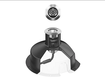 Светильник настенный из нержавеющей стали с LED подсветкой iGuzzini Light Up Orbit фабрика iGuzzini из Италии