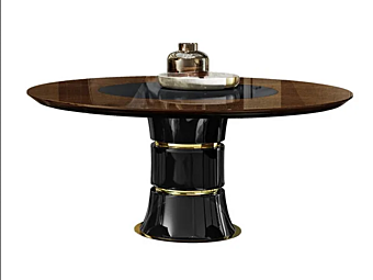 Круглый деревянный стол AR INTERIORS Victor V05 фабрика AR Interiors из Италии