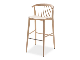 Барный стул из массива ясеня Cappellini Newood