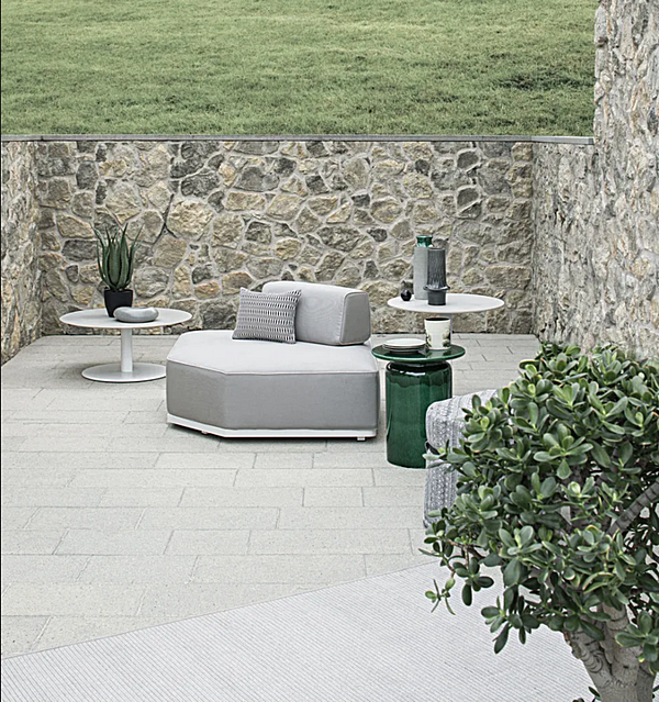 Диван-кровать с обитой спинкой из ткани Atmosphera Laguna 24 PF.OUT.LA.MD24 фабрика ATMOSPHERA из Италии. Фото №7