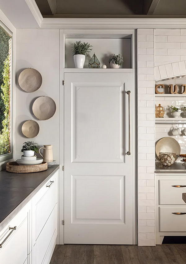 Кухня с островом из дерева MARCHI GROUP Essenza фабрика MARCHI CUCINE из Италии. Фото №4