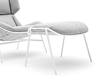 Прямоугольный садовый пуф из ткани VARASCHIN  Summer Set 2428C фабрика VARASCHIN из Италии