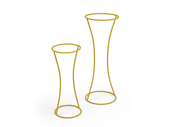 Металлическая ваза EGOITALIANO Eva 8031 фабрика Egoitaliano из Италии