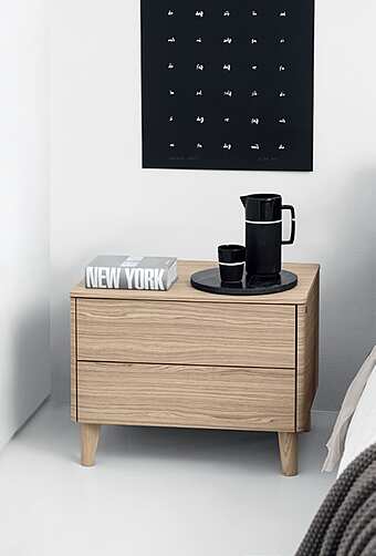 Тумбочка CALLIGARIS  "Mobili letti" BOSTON CS6046-F C фабрика CALLIGARIS из Италии