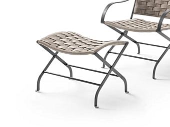 Прямоугольный уличный пуф из текстиля FLEXFORM Carlotta Outdoor фабрика FLEXFORM из Италии