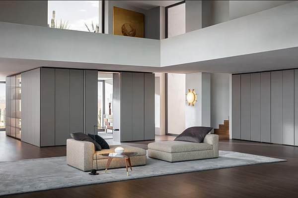 Секционный гардероб с системой Gliss Master из материалов Molteni & C Sistema 7 фабрика Molteni & C.(+VITRA) из Италии. Фото №12
