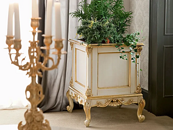 Цветочный горшок из массива дерева MODENESE GASTONE 12666 фабрика MODENESE GASTONE из Италии