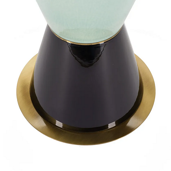 Кофейный столик круглой формы из керамики PALM MARIONI 02988P фабрика MARIONI из Италии. Фото №2