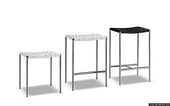 Стул барный MINOTTI Klasen Stool Стул барный MINOTTI Klasen Stool фабрика Minotti из Италии