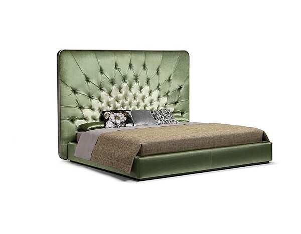 Двуспальная кровать с tufted подголовником из ткани OPERA CONTEMPORARY  Vertigo 42800/22 фабрика OPERA CONTEMPORARY из Италии. Фото №2