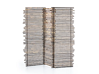 Экран из бамбука черный 90 см Gervasoni фабрика Gervasoni из Италии