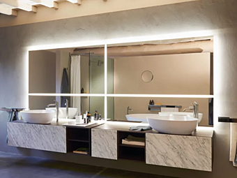 Секционный туалетный столик из дерева AGAPE LATO фабрика Agape из Италии