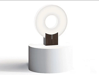 Настольная LED лампа из дерева и ткани PAOLO CASTELLI Comet ILL.COME.400 фабрика Paolo Castelli из Италии