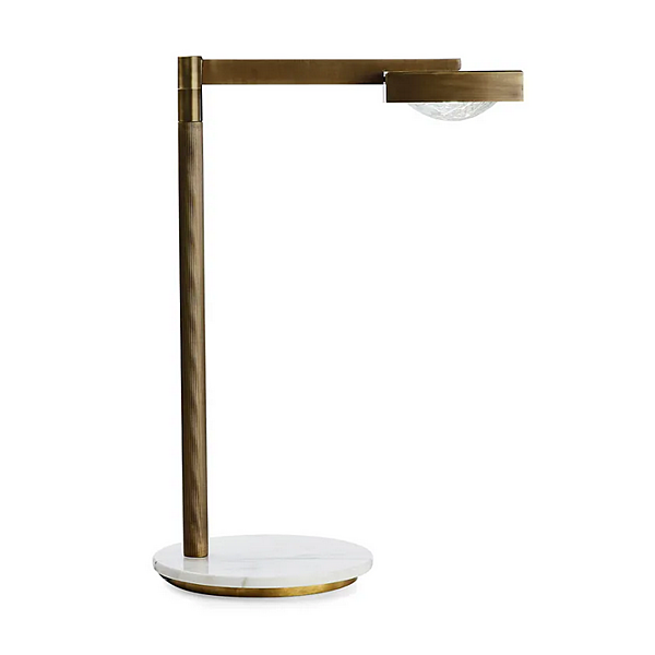 Настольная лампа с регулируемым светом из латуни MARIONI Cecile 02805 фабрика MARIONI из Италии. Фото №2