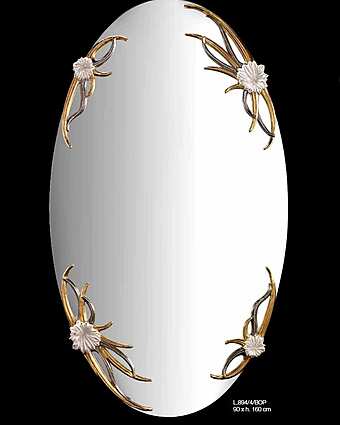 Зеркало LORENZON Arte e Ceramica L.894/4/BOP фабрика LORENZON (F.LLI LORENZON) из Италии